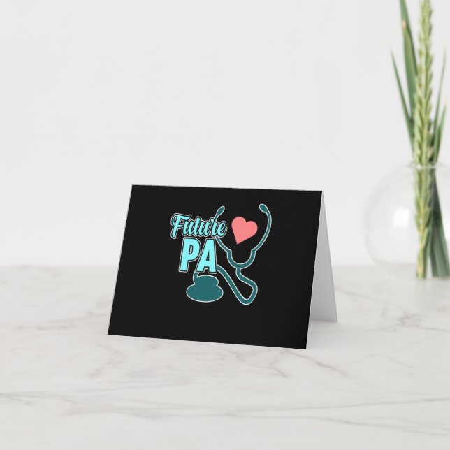 Invitation Futur étudiant en médecine assistant de médecin PA (Devant)