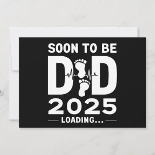 Invitation Futur Papa Prévu 2025 Nouveau Papa À Venir 