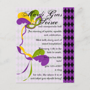 Invitation Gala Masquerade