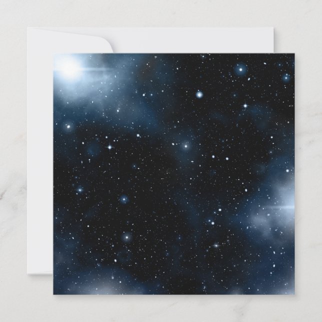 Invitation Galaxie (Devant)