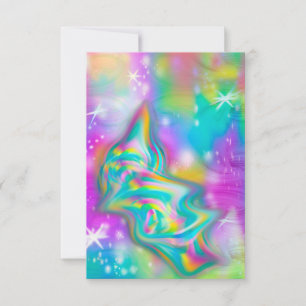 Invitation Galaxie de Swirl Slime