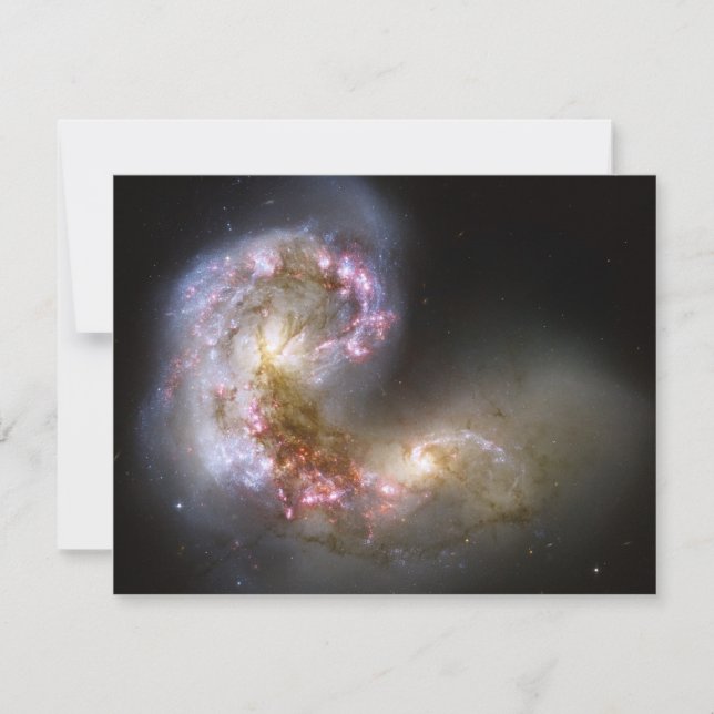 Invitation Galaxies d'Antennes (Devant)