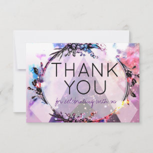 Invitation Galaxy Moderne Espace Hip Mariage Merci