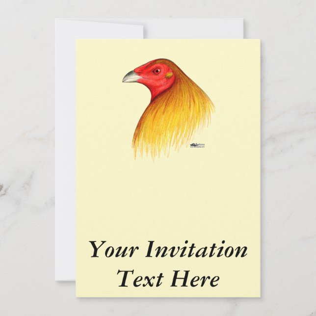 Invitation Gamecock Dubbed (Devant)