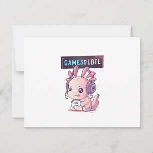 Invitation Gamesolotl - Axolotl Joueur