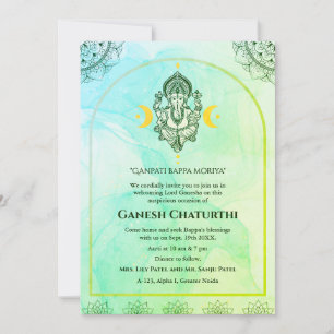 Invitation Ganesh Chaturthi Puja