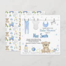 Garçon bébé à l'aquarelle