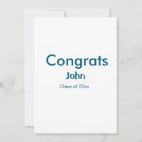 garçon diplômé ajouter nom félicitations date anné