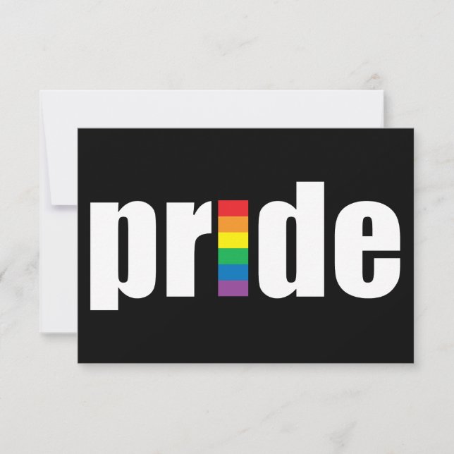 Invitation Gay pride (Devant)