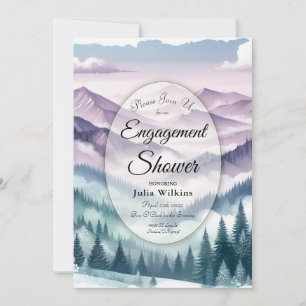 Invitation Gelée de Lavande dans une Douche de Fiançailles so