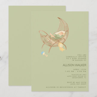 Invitation Gender Neutral Boho Baby Sprinkle Shower