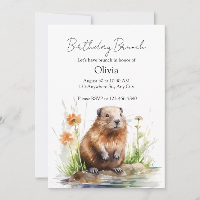 Invitation Gentle Guardian of the Meadow (Devant)