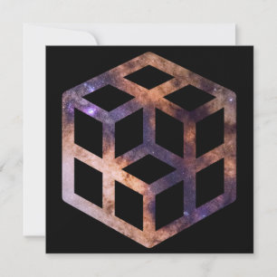 Invitation Géométrie Astrométrique de la grille du cube spati