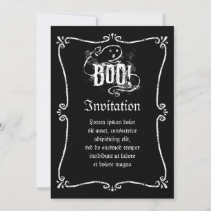 Invitation Ghost boo