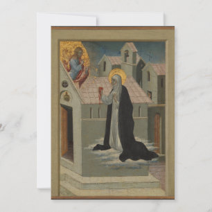 Invitation Giovanni di Paolo - Sainte Catherine de Sienne Exc