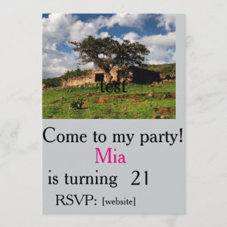 Invitation gisements de modèle d'invitation de chacharas