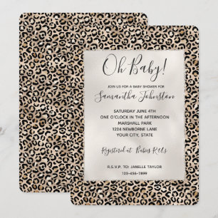 Invitation Glam Gold