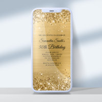 Glitterie broyée Gold Foil 50e anniversaire