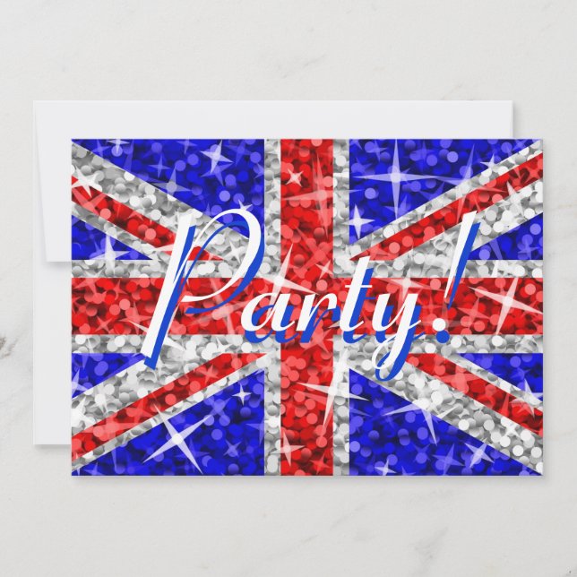 Invitation Glitz UK 'Party!'invitation (Devant)