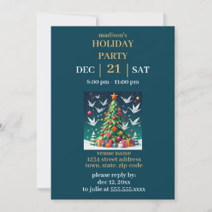 Invitation Global Mashup Christmas Holiday Party