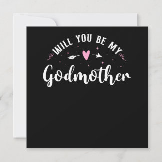 Invitation Godmère Seras-Tu Ma Godmère ?