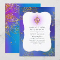 Gold Foil Arabian Bollywood Mariage