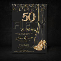 Gold High Talons Élégant Noir 50 Fabuleux Annivers