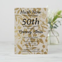 Gold Ivory Botanical 50e anniversaire