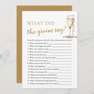 Invitation Gold Pearls & Prosecco Qu'Est-Ce Que La Salle A Di