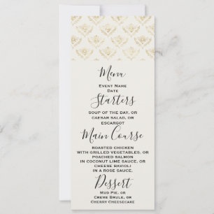 Invitation Golden Bumble Bee avec un Motif de la Couronne