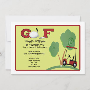 Invitation Golf