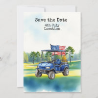 Golf 4 juillet Jour de l'Indépendance avec barbecu