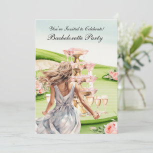 Invitation Golf Bachelorette Party sur golf