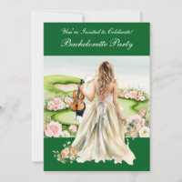 Golf Bachelorette Party sur golf