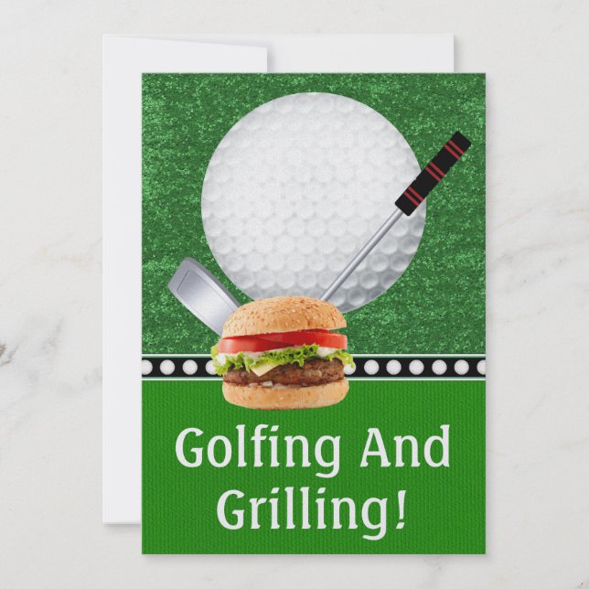 Invitation Golf Cookout Event - SRF (Devant)