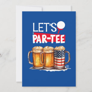 Invitation Golf Fête de l'Indépendance du 4 juillet 