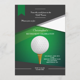 Invitation Golf Green