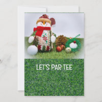 Golf Let’s Par tee pour Noël
