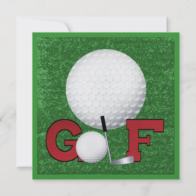 Invitation Golf - SRF (Devant)