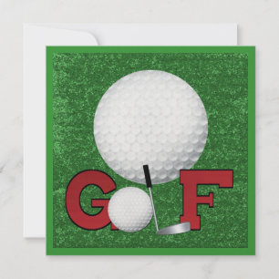 Invitation Golf - SRF