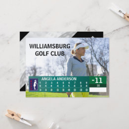 INVITATION GOLF TOURNAMENT LOW SCORE GOLFER AWARD