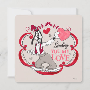 Invitation Goofy - Vous envoyer mon amour