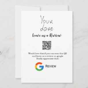 Invitation Google examen logo de l'entreprise Analyser QR exa