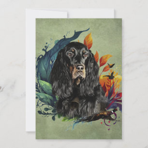 Invitation Gordon Setter