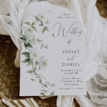 Gorgeous Wildflowers Elegant Arch Wedding