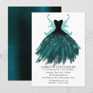 Invitation Gothique Fairy Gown   Vivid Emerald Green Imaginai