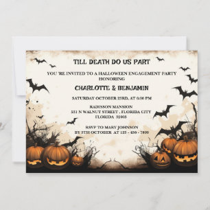 Invitation Gothique Halloween