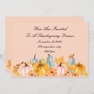 INVITATION GRÂCE À L'INVITATION PARFAITE À L'AUTOMNE