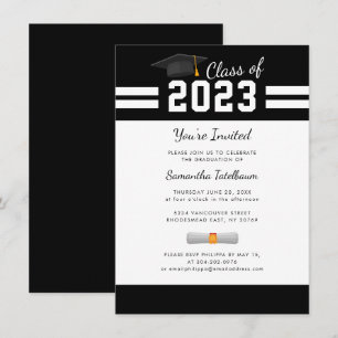 Invitation Graduation 2025 Modern Grad Party
