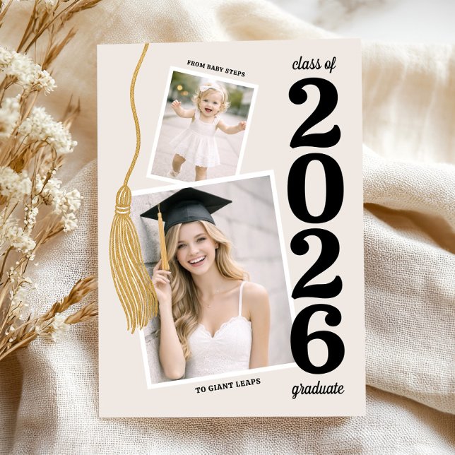 Invitation Graduation Announcement, Modern Photo Graduation (Créateur téléchargé)